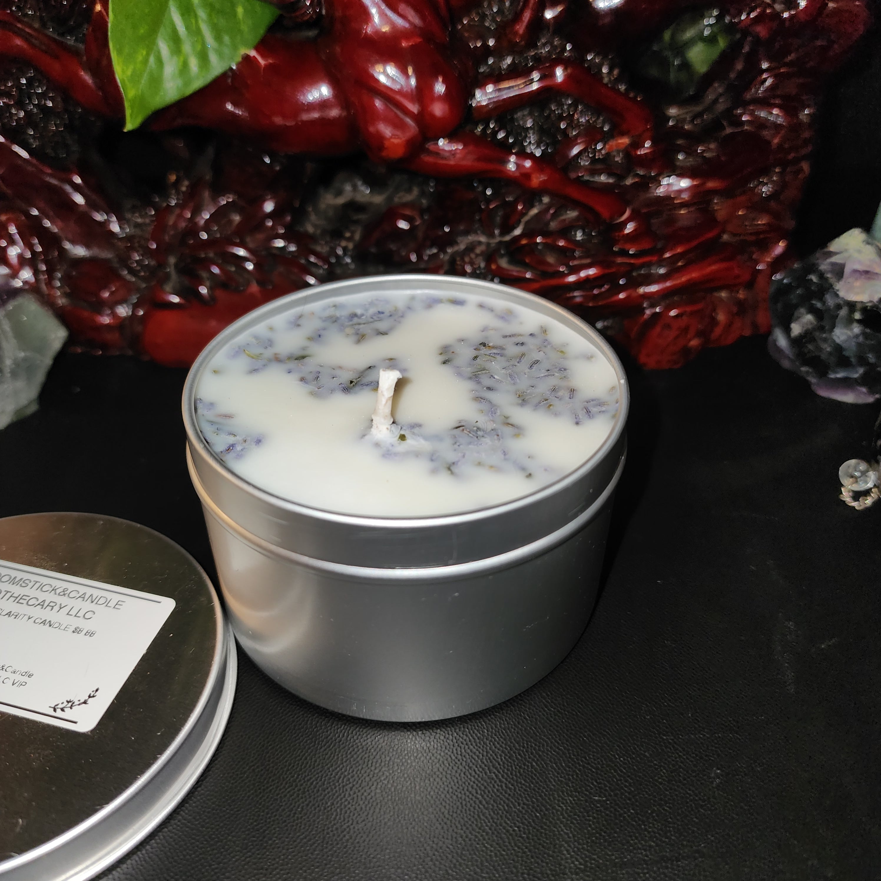 Mental Clarity Candle with Peppermint & Lavender