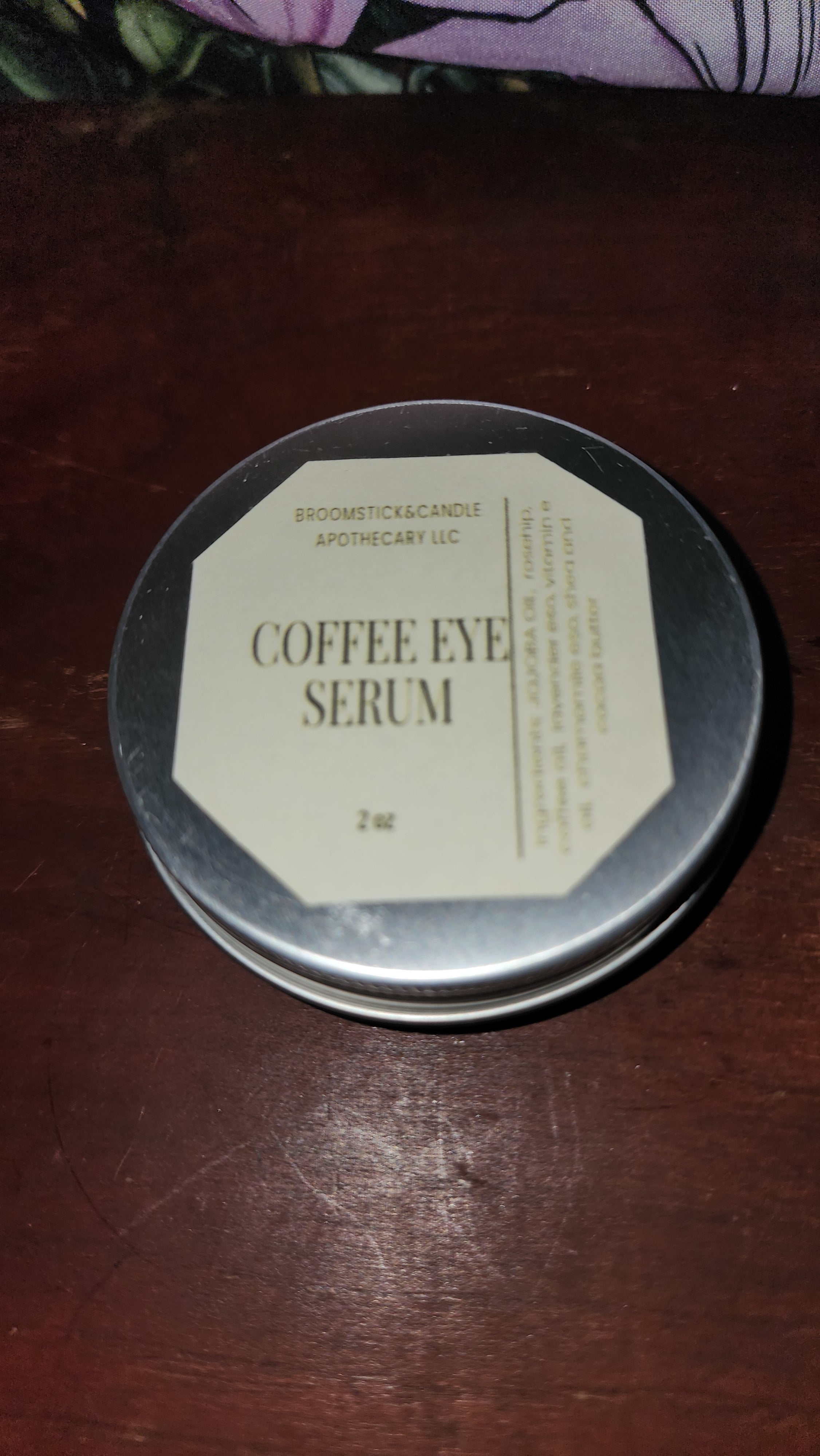 Coffee eye serum