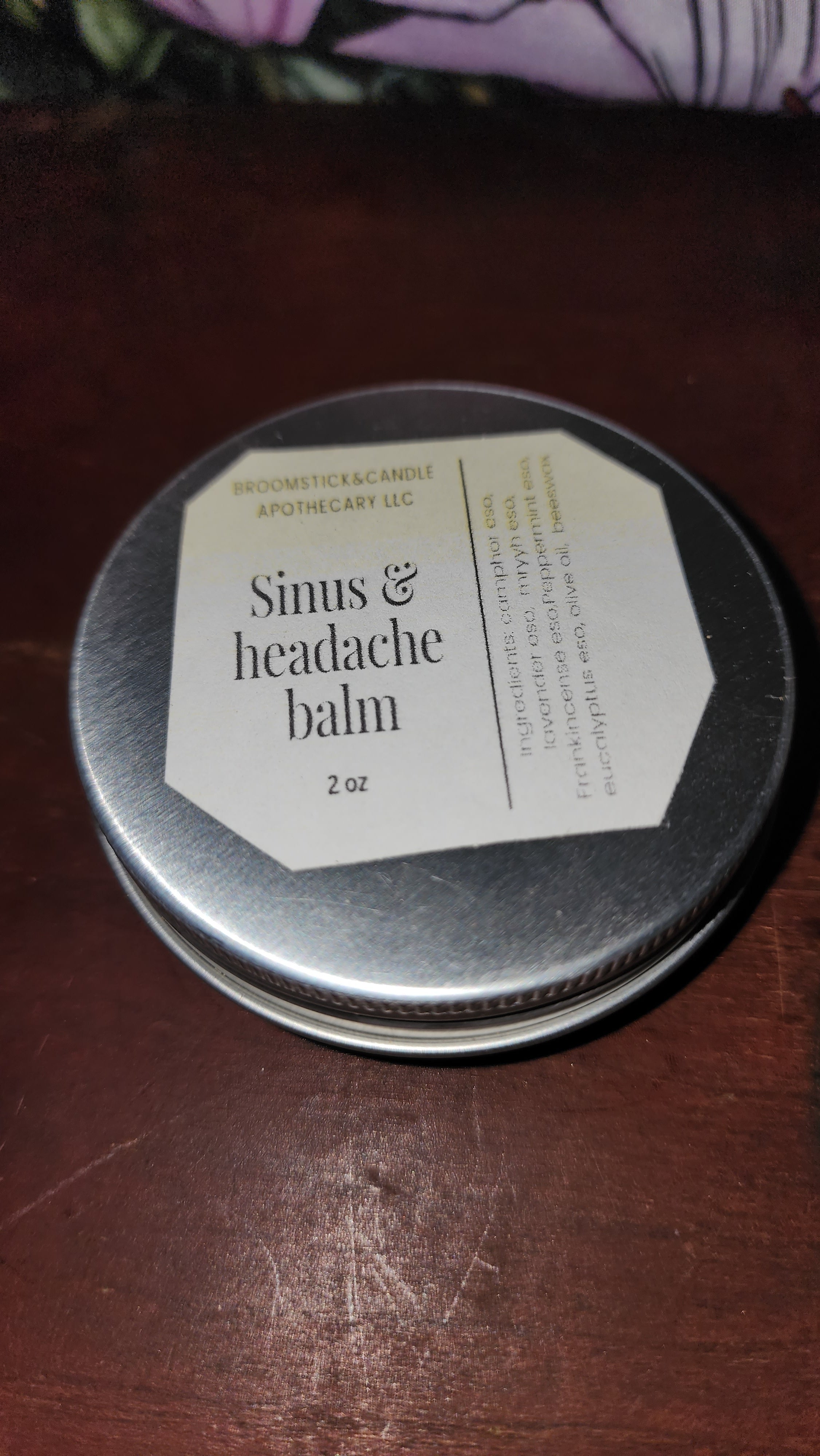 Sinus & headache balm