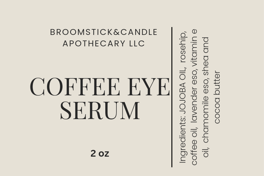 Coffee eye serum